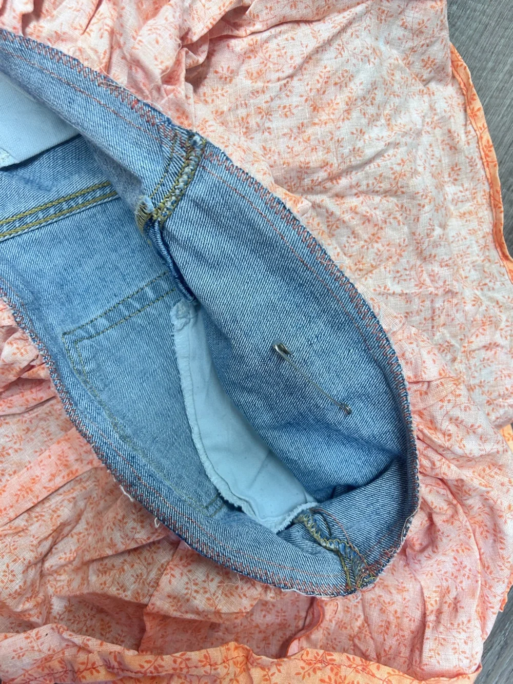 Old Navy girls orange